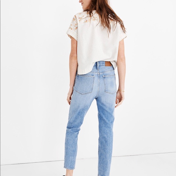 Madewell The Mom Jean Melva Wash Size 25 - Picture 3 of 10